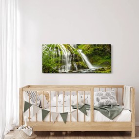 Kép - Vízesés, Wind River Valley (120x50 cm)