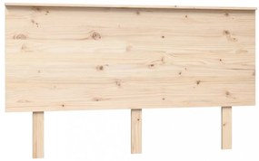 tömör fenyőfa ágy fejtámla 144x6x82,5 cm