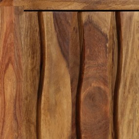 tömör kelet-indiai rózsafa TV-szekrény 118 x 30 x 40 cm