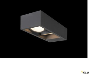 SLV ESKINA 1004748 Fali lámpa 2x27W/LED 3000/4000K 2200/2400LM IP65