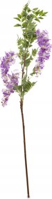 Mesterséges dekorációs ág – glicin, világos lila 110cm 174754 Art-pol