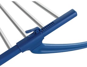 WENKO 63005800 - Ruhaszárító 37,5x21 cm rozsdamentes acél/ezüst/kék