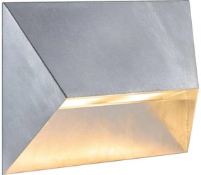 Nordlux - PONTIO kültéri fali lámpatest 2xGU10/25W/230V IP54, ezüstszínű 2218191031