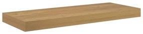 vidaXL Falpolc Falra szerelhető 4 pcs Barna 50 x 23 x 4 cm Faanyag