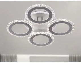 LED Dimmelhető felületre szerelhető csillár LED/55W/230V 3000-6500K + távirányító