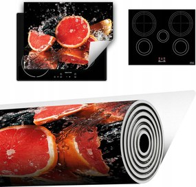 Vinyl Szőnyeg A Konyhába Több Hely 70x52 fekete grapefruit