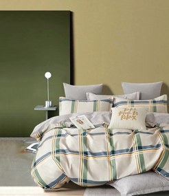 3 részes flanel ágyneműhuzat Bernardo 200x140cm+90x70cm TiaHome