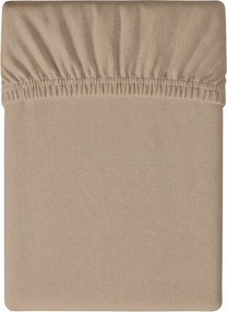 Mikroszálas lepedő MICROVELLE bézs 90x200 cm