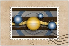 Poszterek 90x60 Divatos gömbök Absztrakt