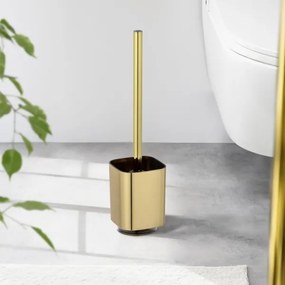 WENKO 24162100 - AURON WC-kefe 9x38,5 cm arany