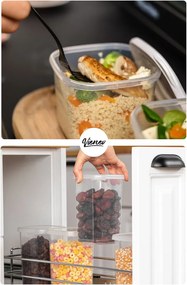 Ételtároló doboz készlet 3 x 6 db