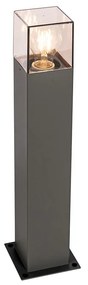 Modern kültéri állólámpa 50 cm sötétszürke IP44 - Denmark