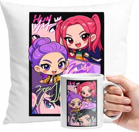 Bögre Szett Párna K-pop Démonvadász Születésnap Ajándék Szöveg