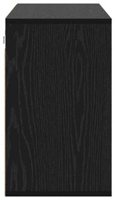 Cipősszekrény polcokkal Musta tammi 103 x 30 x 51 cm Faanyag