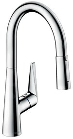 Hansgrohe Talis M51, mosogató csaptelep M5116-H200 kihúzható spray-vel, sBOX, króm, HAN-73851000