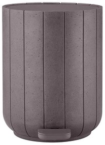 Sötétszürke poligyanta pedálos szemetes 3 l Kua – Blomus