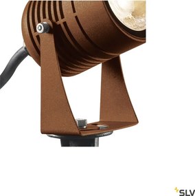 SLV 1002203 SPIKE Kültéri Növényvilágító Lámpa Rozsdás LED IP55