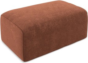 Terrakotta színű zsenília lábtartó Kona – Makamii