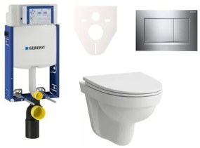Fali WC szett Geberit befalazáshoz + Laufen Pro Nordic WC SIKOGE2H6