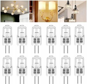 12 db-os halogén izzó szett G4 20 W halogén izzók G4