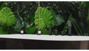 OMNIRES PM7432BL - Fürdőcsap 4-lyukas PARMA matt fekete