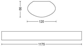 Philips 31247/31/P0 - LED Technikai fénycső AQUALINE LED/50W/230V IP65