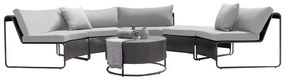 Szürke ötszemélyes kerti lounge szett Rindal - Bonami Selection