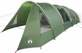 vidaXL Alagúttábor 6 fős tetővel Zöld és Fehér 778 x 356 x 210 cm