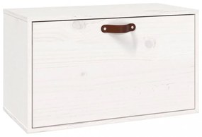 fehér tömör fenyőfa faliszekrény 60 x 30 x 35 cm