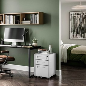 ATE fém irodai tároló 390 x 600 x 500 mm, szürke