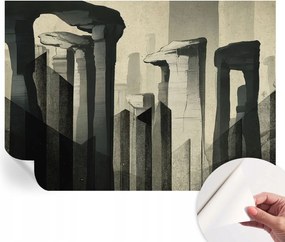 Prémium fali öntapadós fotótapéta Nyers építészet 312x219 cm