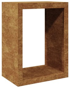 tűzifa állvány 60x40x80 cm időjárásálló acélból