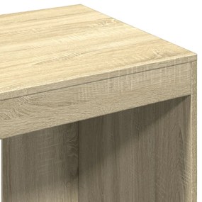 sonoma tölgy színű szerelt fa irodai asztal 103,5x56,5x94 cm