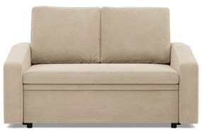 Zeus kanapé, kordbársony, hab töltet, döntött kartámasz, bézs