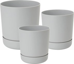 Satina kerek virágtartó állvány 3db-os szett