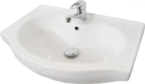 Bazena60 fürdőszobai alsószekrény mosdóval 60 cm fehér