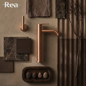 Rea Ontario, magas mosdócsaptelep H-300, matt réz, REA-B0971