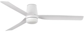 FARO 33828WT-1TW - LED Dimmelhető ventilátor PUNT TUB M LED/18W/230V fehér átm. 132 cm WT + távirányító