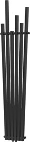 Mexen Omaha  Art  decor radiátor 1800 x 420 mm, 655 W, fekete - W208-1800-420-00-70 Dekor radiátor