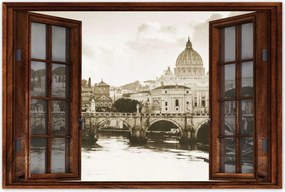 Poszterek 60x40 Róma Vatikán panoráma