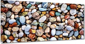 Vászonkép 60x30 Színes kövek