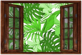 Poszterek 90x60 Leaves Monstera New look