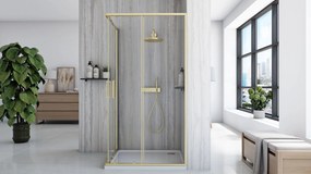 Zuhanykabin Rea City 80x100 Brush Gold