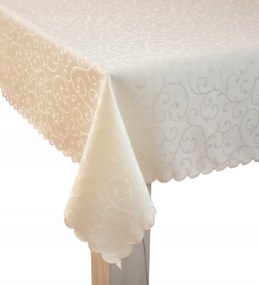 Abrosz Foltálló 110X160 CM Krém Ág Mintás Escandia Karácsonyi Krém