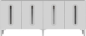 Rany 180 - White, Silver