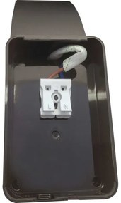 LED Kültéri fali lámpa LED/15W/230V IP54 fekete