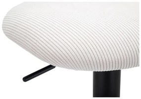 Fehér-fekete állítható magasságú bárszék (ülésmagasság 61 cm) Tina – Mauro Ferretti