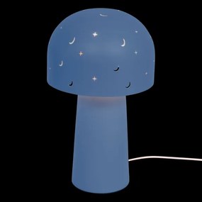 Atmosphera - Gyerekszobai asztali lámpa STARRY MUSHROOM 1xE14/25W/230V kék