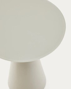 Kerek tárolóasztal üveg asztallappal ø 35 cm Wilshire – Kave Home