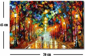 FAMOUSART-073 vászonkép, 45 x 70 cm